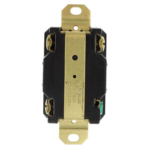 L1530r Pass And Seymour L1530r Turnlok Single Locking Receptacle 30a