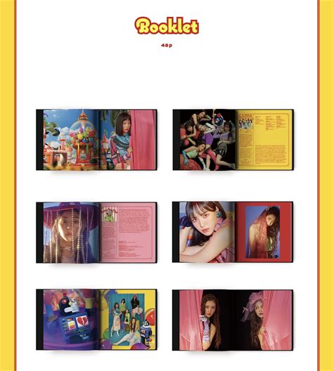 Red Velvet Mini Album Vol6 The Reve Festival Day 1 Guide Book Ver