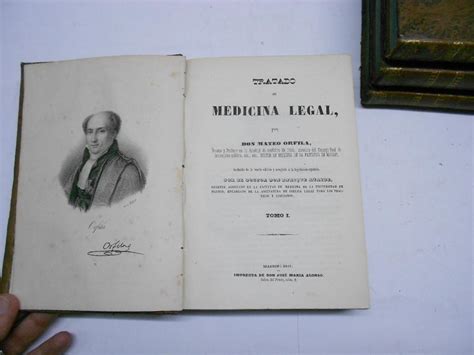 Tratado De Medicina Legal De Orfila Mateo Librería J Cintas