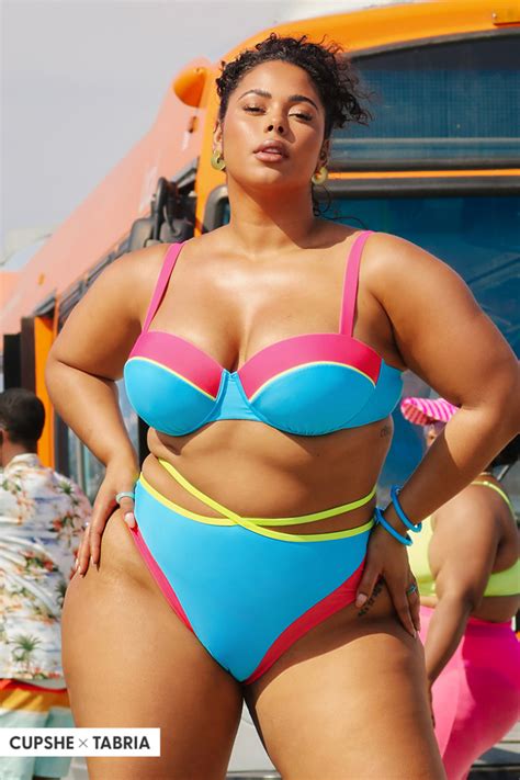 Super Sexy Plus Size Two Piece Swimwear That Your Curves Need Now