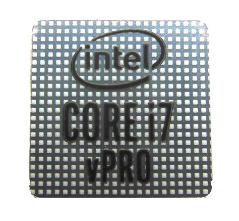 Intel Core I7 Vpro Sticker 14 X 14mm 916″ X 916″ 1076 Vath Ventures