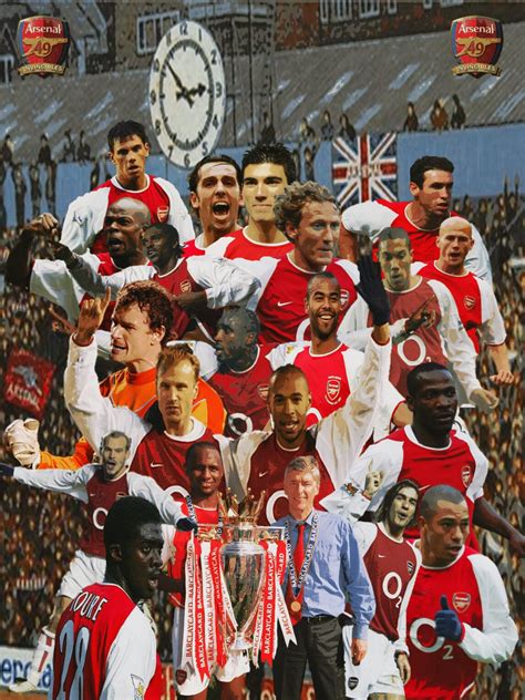 Arsenal Invincibles Poster 30x40cm | Etsy