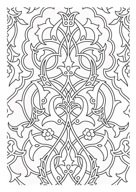 Get This Adult Coloring Pages Patterns Medieval Tapestry