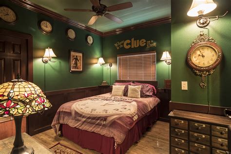 Clue Escape Room Game And Bedroom At The Great Escape Lakeside