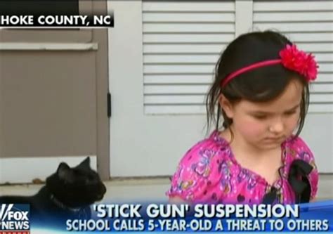 5 Year Old Girl Suspended From School Over Stick Gun