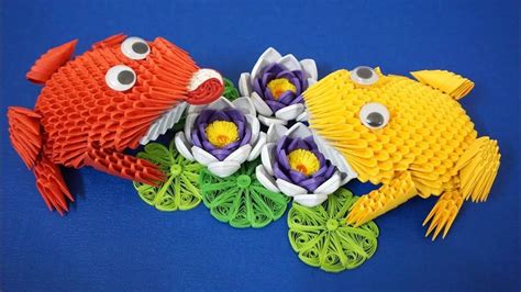 How To Make 3d Origami Frog Diy Paper Frog Handmade Decoration