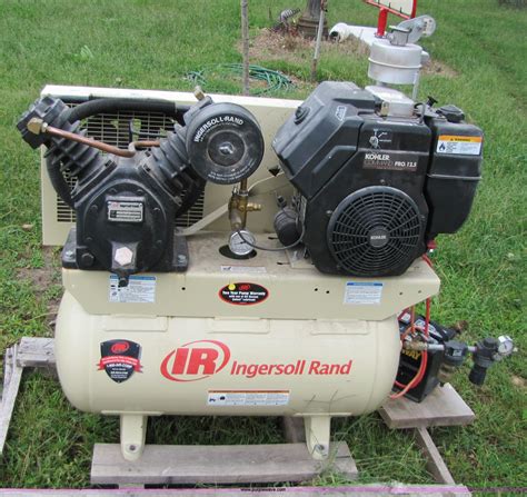 Ingersoll Rand Air Compressor 2545 Ingersoll Rand 10 Hp Cast Iron Two
