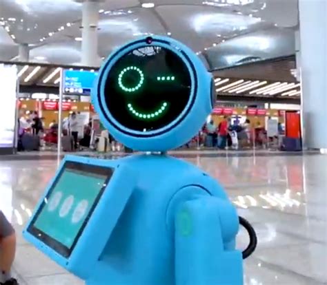 Robots Assistants To Help Passengers In The Istanbuls New Airport