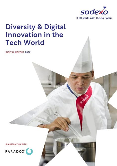 Sodexo Diversity And Digital Innovation In The Tech World Brochure