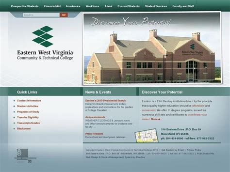 Eastern West Virginia Community And Technical College West Virginia