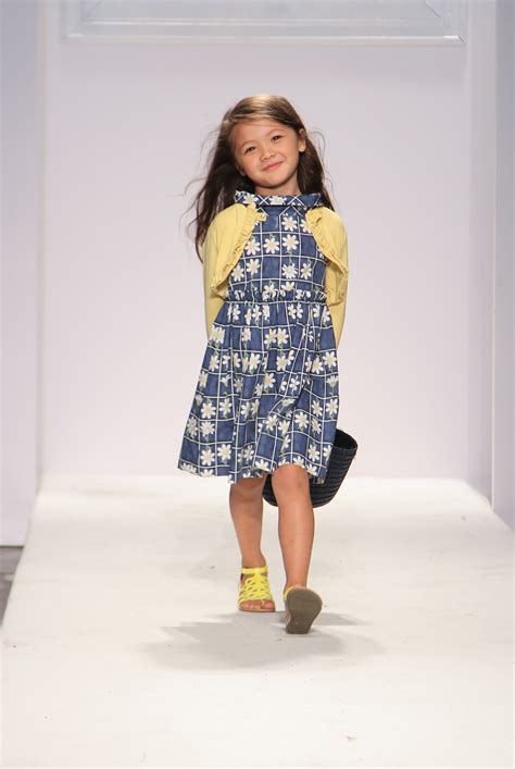 A Hint Of Spring Petite Paradevogue Bambini Ny Kids Fashion Week 2013