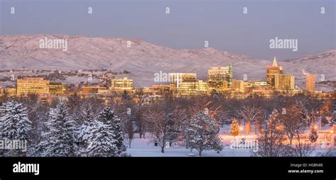 Boise Idaho And Winter Hi Res Stock Photography And Images Alamy