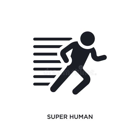 Super Human Isolated Icon Simple Element Illustration From Feelings