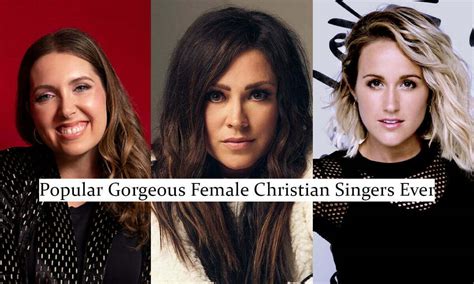 Popular Gorgeous Female Christian Singers Ever Siachen Studios