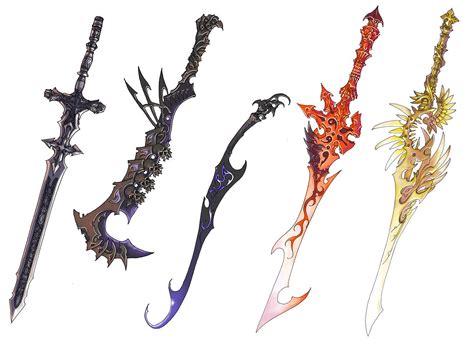 Anime Swords Fantasy Sword Fantasy Weapons Fantasy Art Vampire Knight Armes Concept Cool