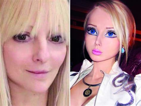 Así luce la Barbie humana sin maquillaje