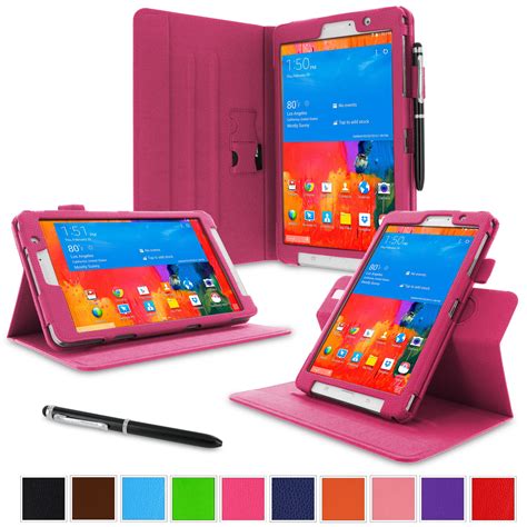 Roocase Samsung Galaxy Tab Pro 84 Case Dual View Multi Angle Stand 8