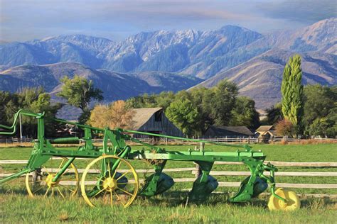 Utah Farm Photograph By Donna Kennedy Fine Art America