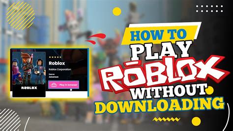 How To Play Roblox Without Downloading It 2024 Youtube