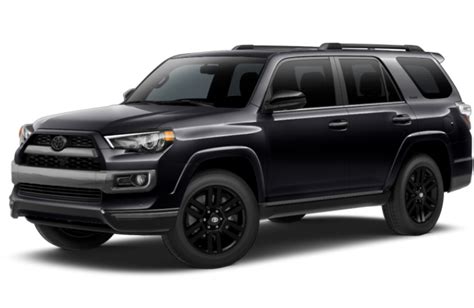 2019 Toyota 4runner Nightshade Interior And Exterior Colors