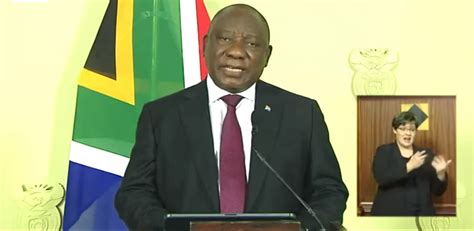 President cyril ramaphosa has laid out the government's main objectives for 2021 in his state of the nation address. PRESIDENT CYRIL RAMAPHOSA SPEECH: NATIONAL CORONAVIRUS ...