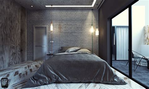 20 Appealing Bedrooms With Concrete Walls Home Design Lover