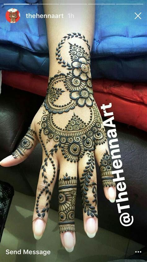 This kind of mehandi(henna) design is also called a tattoo in other … Mehndi designs | Henna designs hand, Henna, Beautiful ...