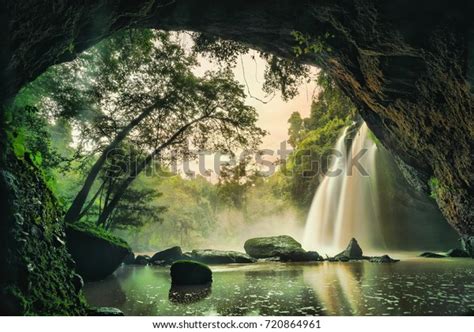 Waterfall Tropical Forest Khao Yai National Stock Photo Edit Now
