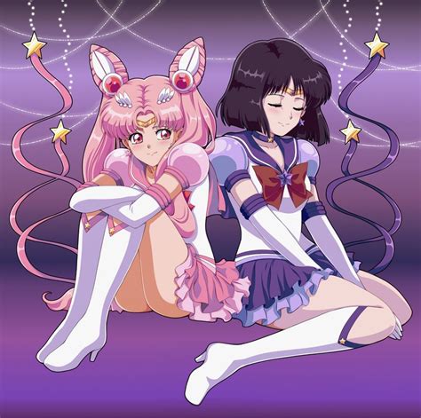 Chibi Usa Tomoe Hotaru Sailor Saturn Sailor Chibi Moon Super Sailor Chibi Moon And 1 More