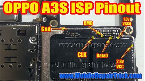 Oppo A3s Isp Pinout Oppo Cph1803 Isp Pinout Oppo A3s Unlocking