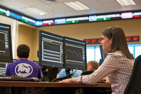 In The Stock Trading Room Classes Are Taken To The Next Level With