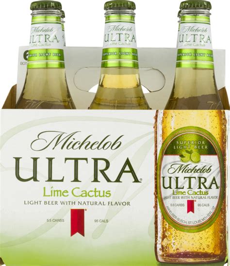 Michelob Ultra Light Beer Lime Cactus 6 Pk Michelob Ultra18200129896