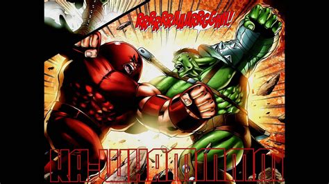 World War Hulk Vs Juggernaut John Romita Jr Answer