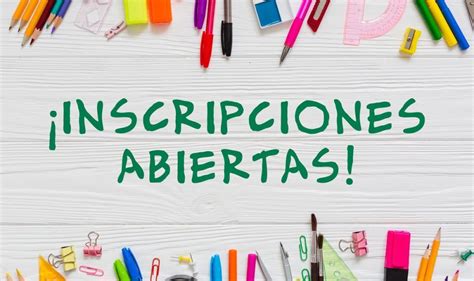 Preinscripciones Abiertas