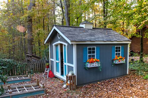 Pretty flower garden & garden shed pictures, photos, and. Custom Build a Cute Garden Shed using a Shed Kit from Lowe's