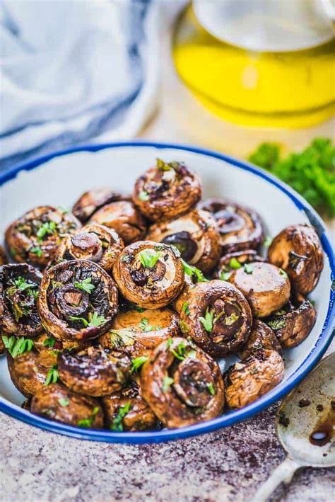 Maybe you would like to learn more about one of these? Healthy Oven Roasted Garlic Mushrooms are super easy to ...