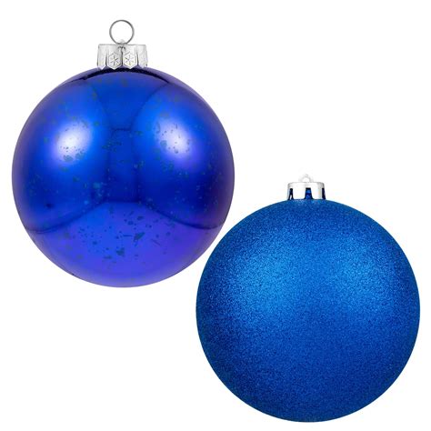 Hanging Blue Ornaments