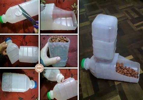 Easy To Make Diy Plastic Bottle Pet Feeder