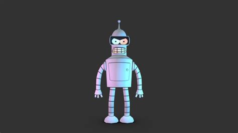 Bender By Futurama Download Free D Model By FySyde B E Sketchfab