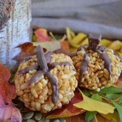 Pumpkin Spice Brown Rice Krispie Treats Catering And Events Neumans Kitchen