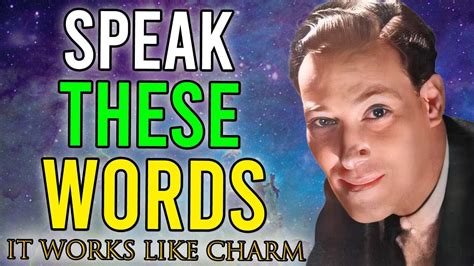 Neville Goddard | Speak These Words ..You Will Manifest Anything You