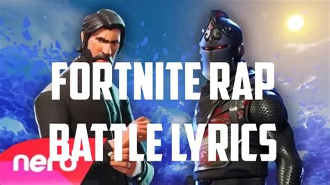 Fortnite Rap Battle Lyrics Youtube Music