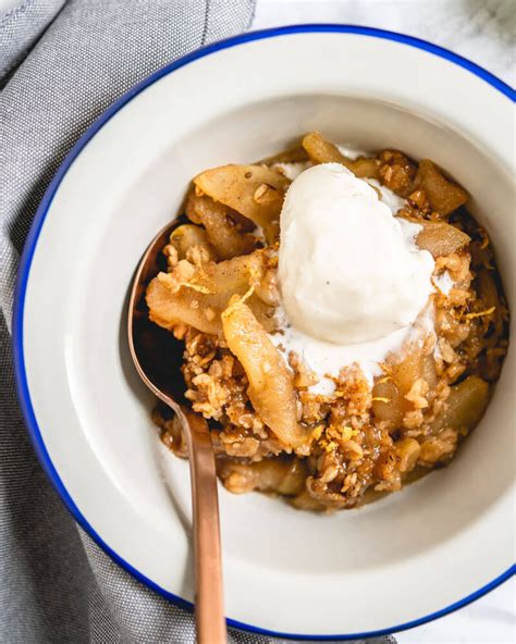 Add the butter and mix with a fork until the mixture resembles crumbly, wet sand. Instant Pot Apple Crisp (Fast & Easy!) - A Couple Cooks ...