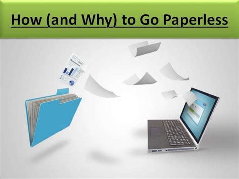How And Why To Go Paperless