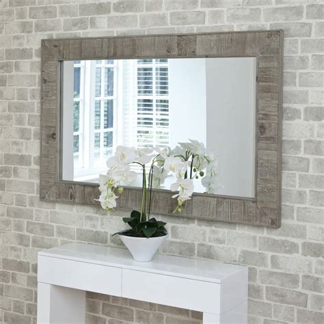 Find great deals on ebay for wood bathroom mirror. reclaimed wooden mirror by decorative mirrors online ...