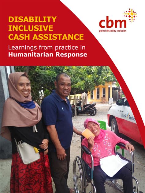 Cbm Global Lessons Cash Assistance Humanitarian Response