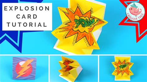 In this instructable, i will show you how to make a very nice little pop up birthday card. Explosion Card Tutorial - How to Make a Pop-Up Exploding ...