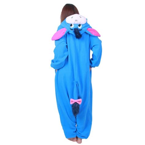 Winnie The Pooh Eeyore Costume Eeyore Onesie Pajamas For Adult And Teens