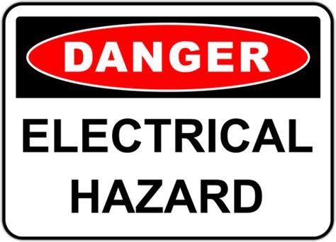 Safety Clipart Electrical Hazard