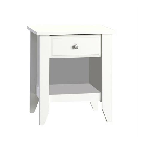 To be fair, the savvy white has some distressed details so keep that in mind when shopping this piece. Olney 1 Drawer Nightstand | Kids nightstand, White ...